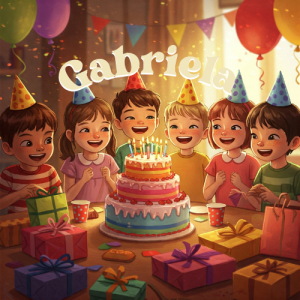 Feliz cumpleaños Gabriela
