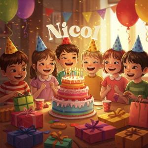 Feliz cumpleaños Nicol