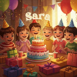 Feliz cumpleaños Sara